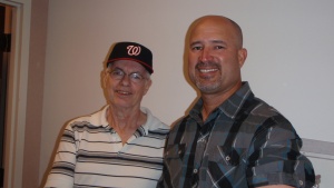 George Gedda and Manny Acta George Gedda and Manny Acta